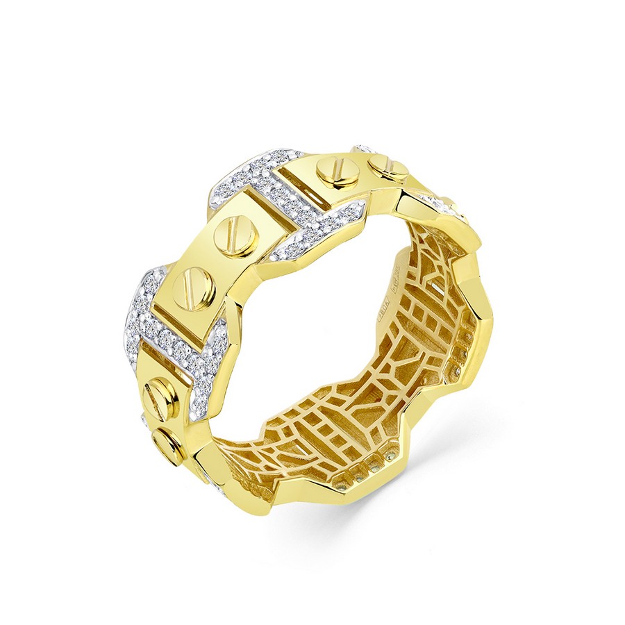 Кольцо, золото, бриллиант, 1-308742-00-00